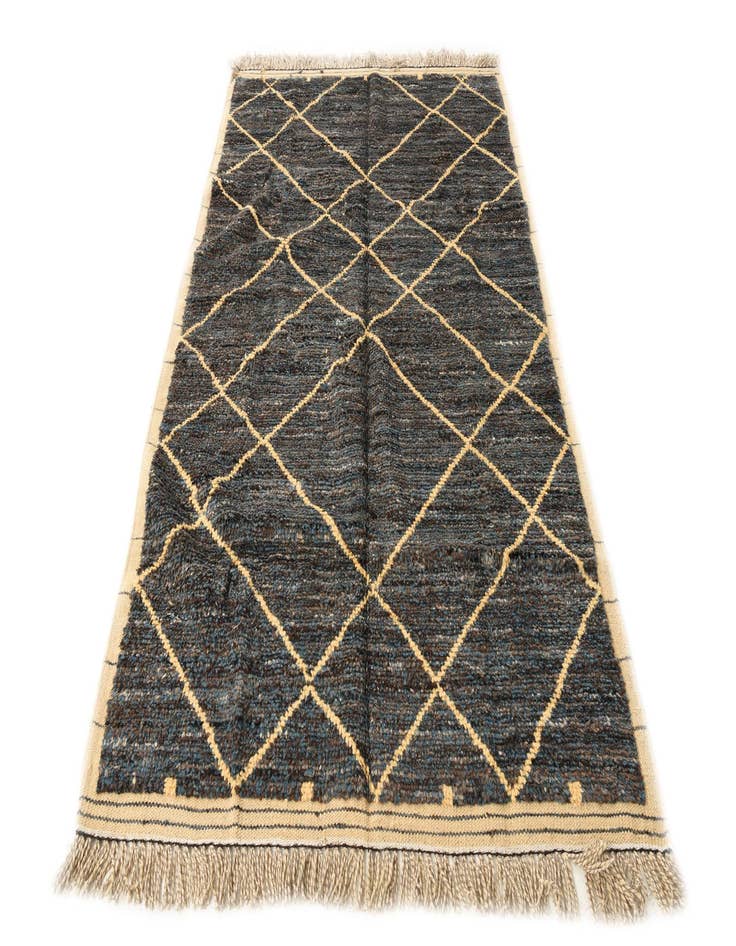 Detail image of 5' x 8' 3  Hand Knotted Moroccan Wool Rug