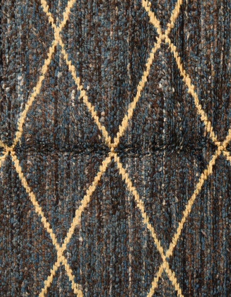 Detail image of 5' x 8' 3  Hand Knotted Moroccan Wool Rug