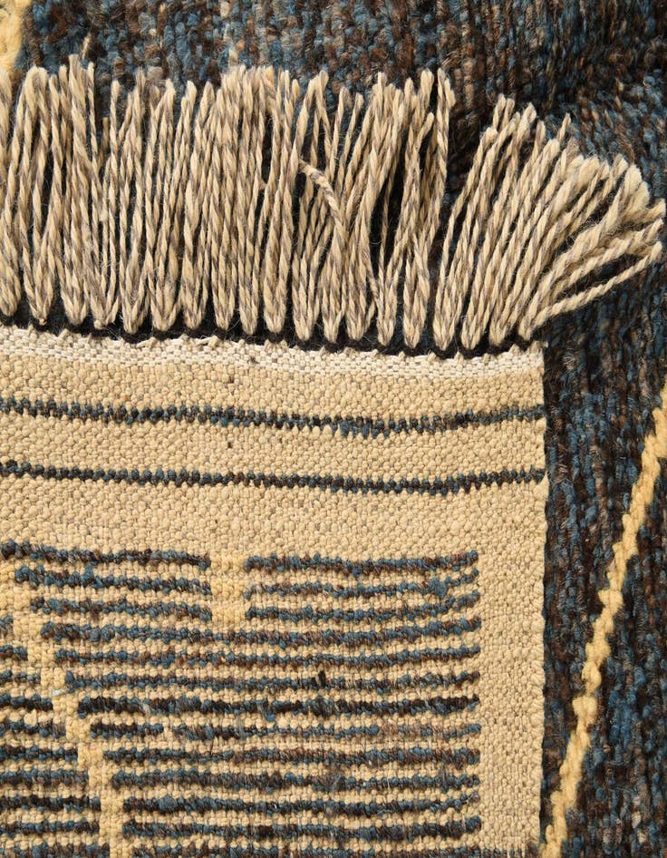 Detail image of 5' x 8' 3  Hand Knotted Moroccan Wool Rug