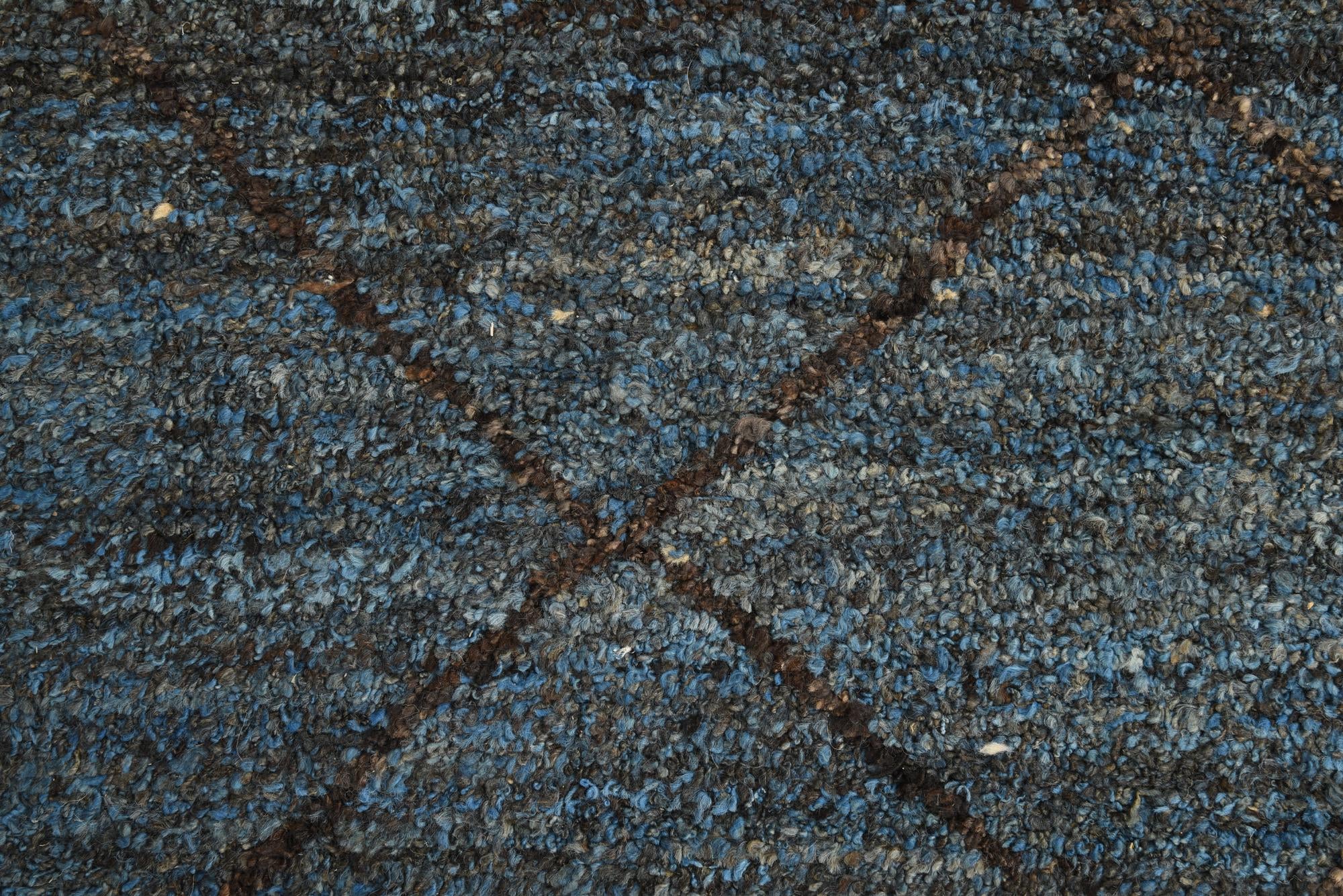 6' 4 x 9' 3 Hand Knotted Moroccan Wool Rug