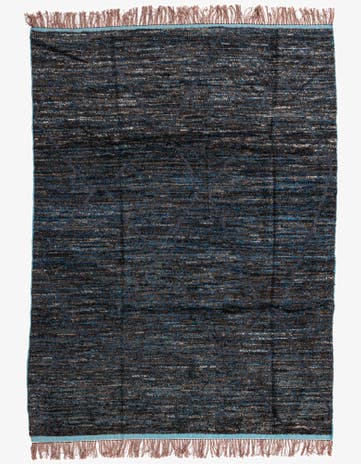 7' 7 x 10' 5 Hand Knotted Moroccan Wool Rug