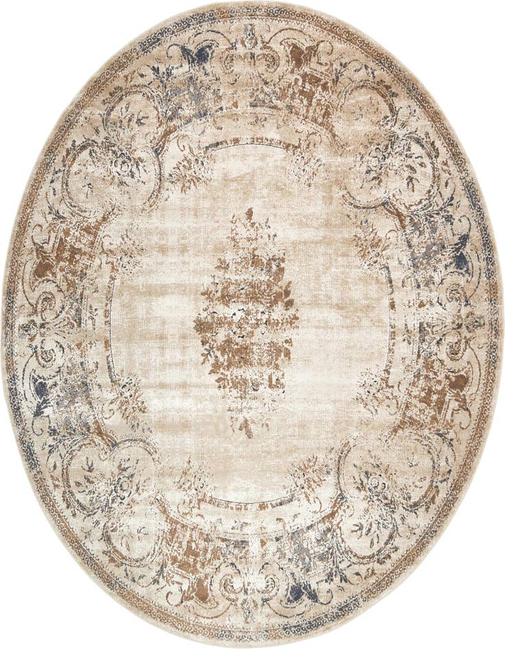Detail image of 7' 10 x 7' 10 Villa Round Rug