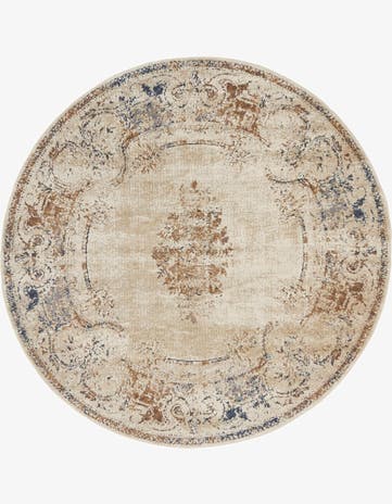 5' 3 x 5' 3 Villa Round Rug