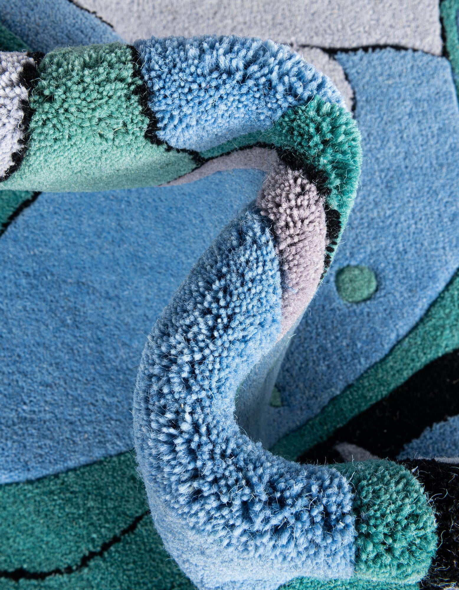 5' 1 x 5' 1 Playtime Kids Wool Freeform Rug