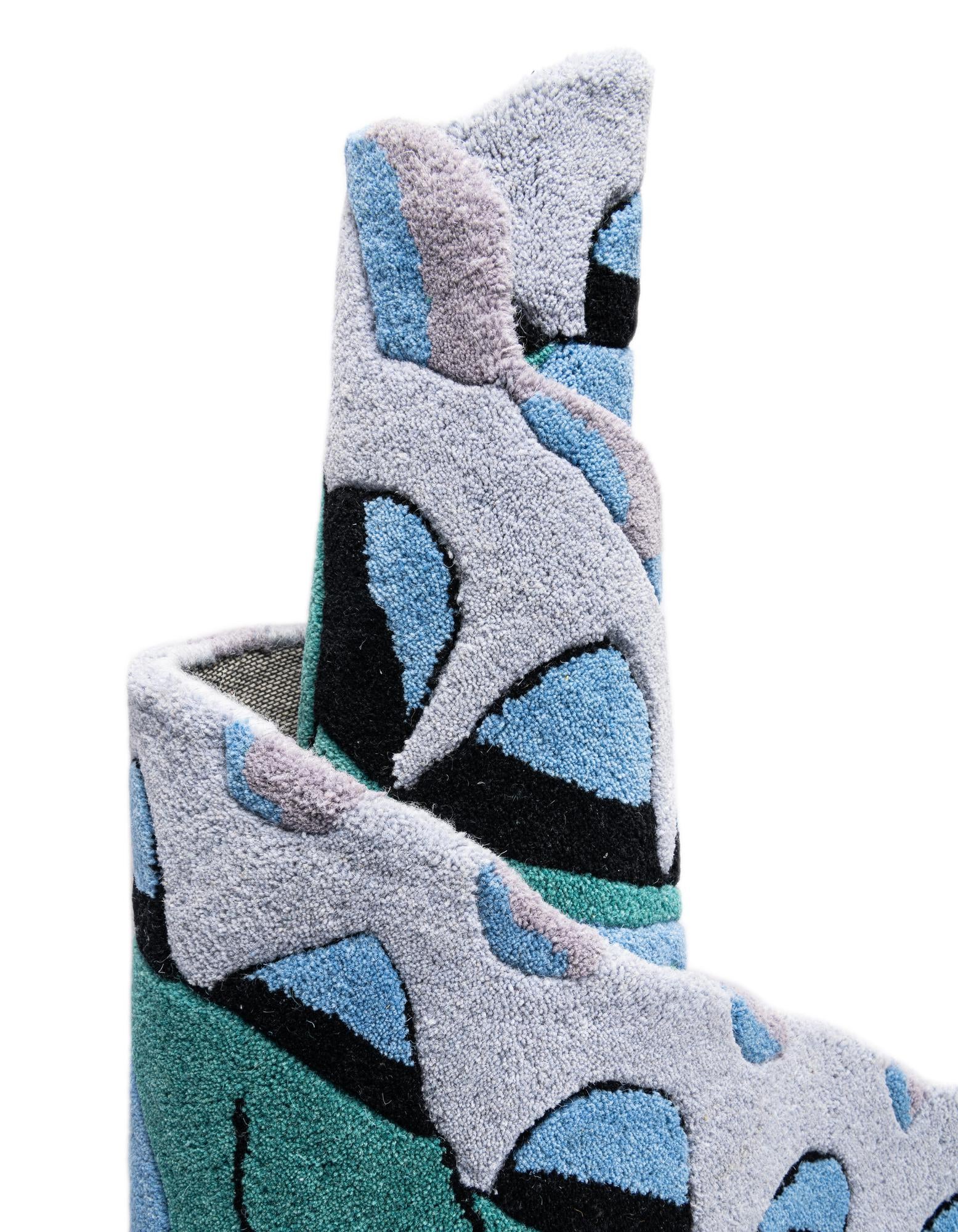 5' 1 x 5' 1 Playtime Kids Wool Freeform Rug