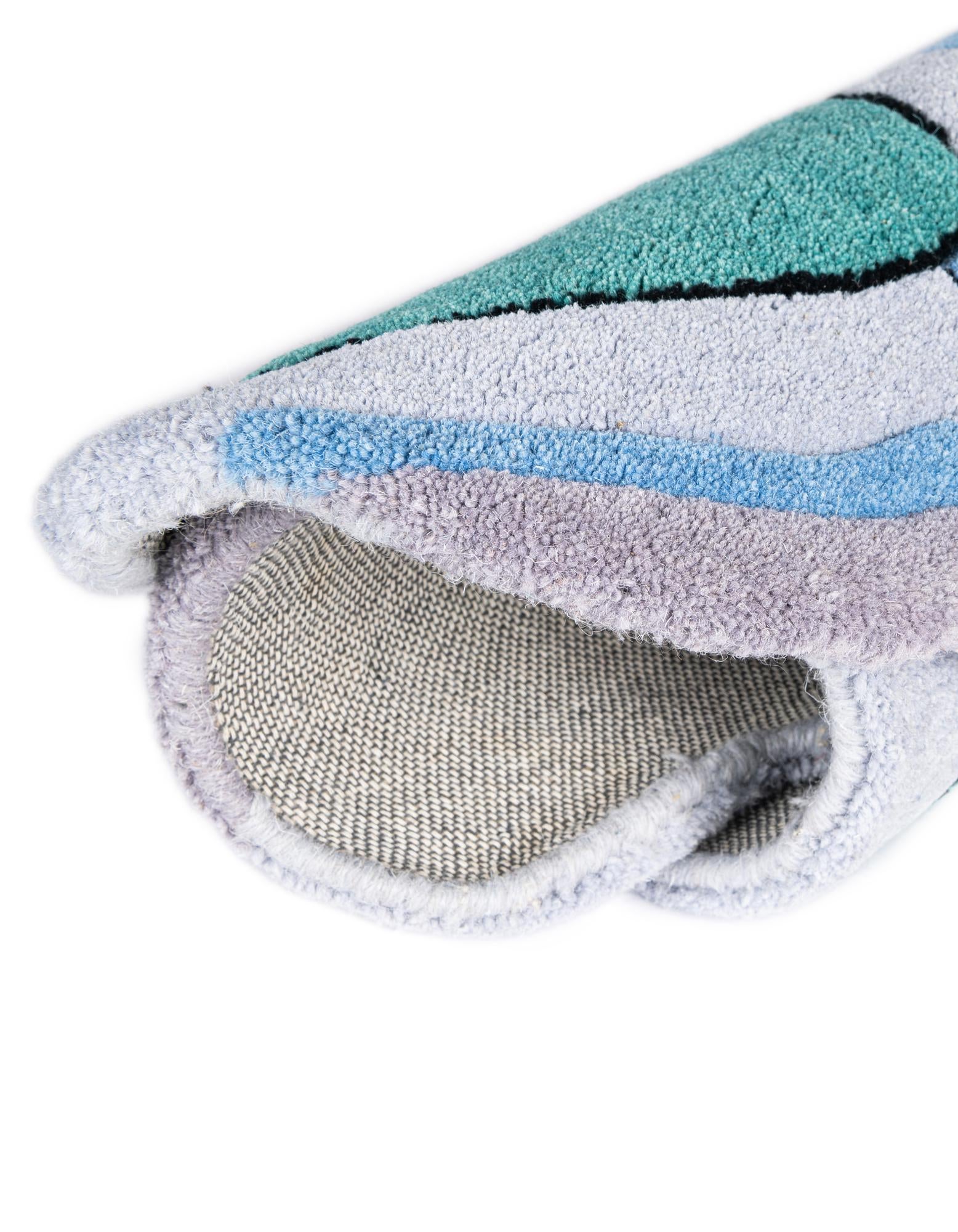 5' 1 x 5' 1 Playtime Kids Wool Freeform Rug
