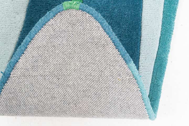 2' x 8' 10 SurfBoard Wool Freeform Rug