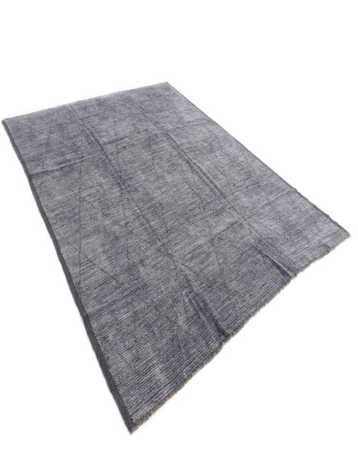 Detail image of 8' 1 x 10' Hand Knotted Moroccan Wool Rug