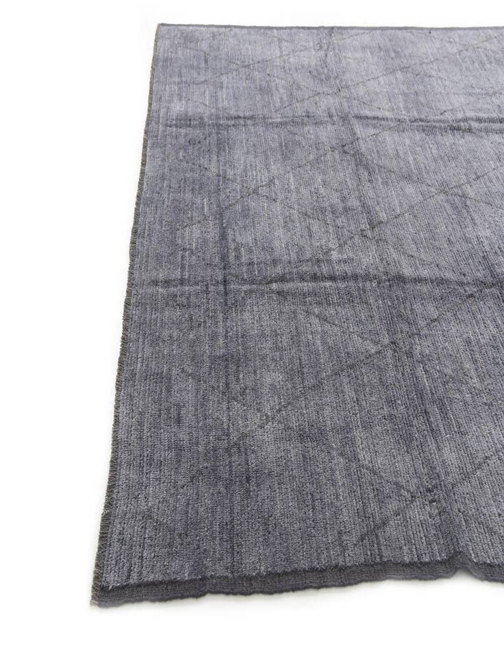 Detail image of 8' 1 x 10' Hand Knotted Moroccan Wool Rug