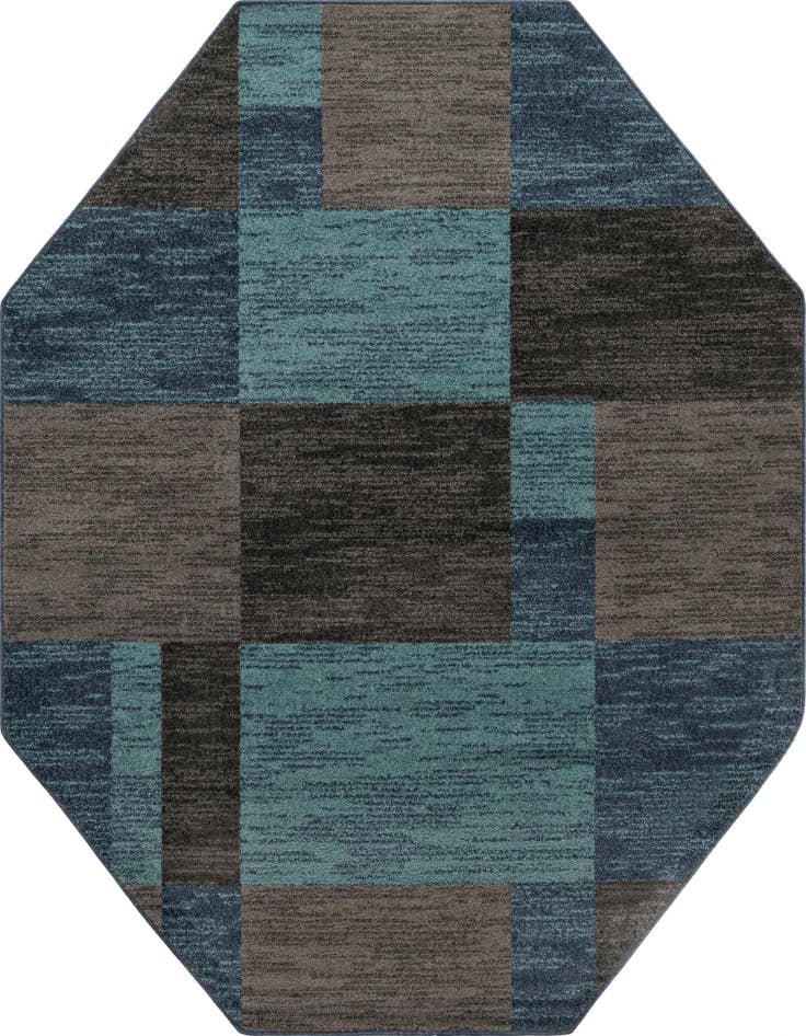 Detail image of 7' 10 x 7' 10 Harvest Octagon Rug