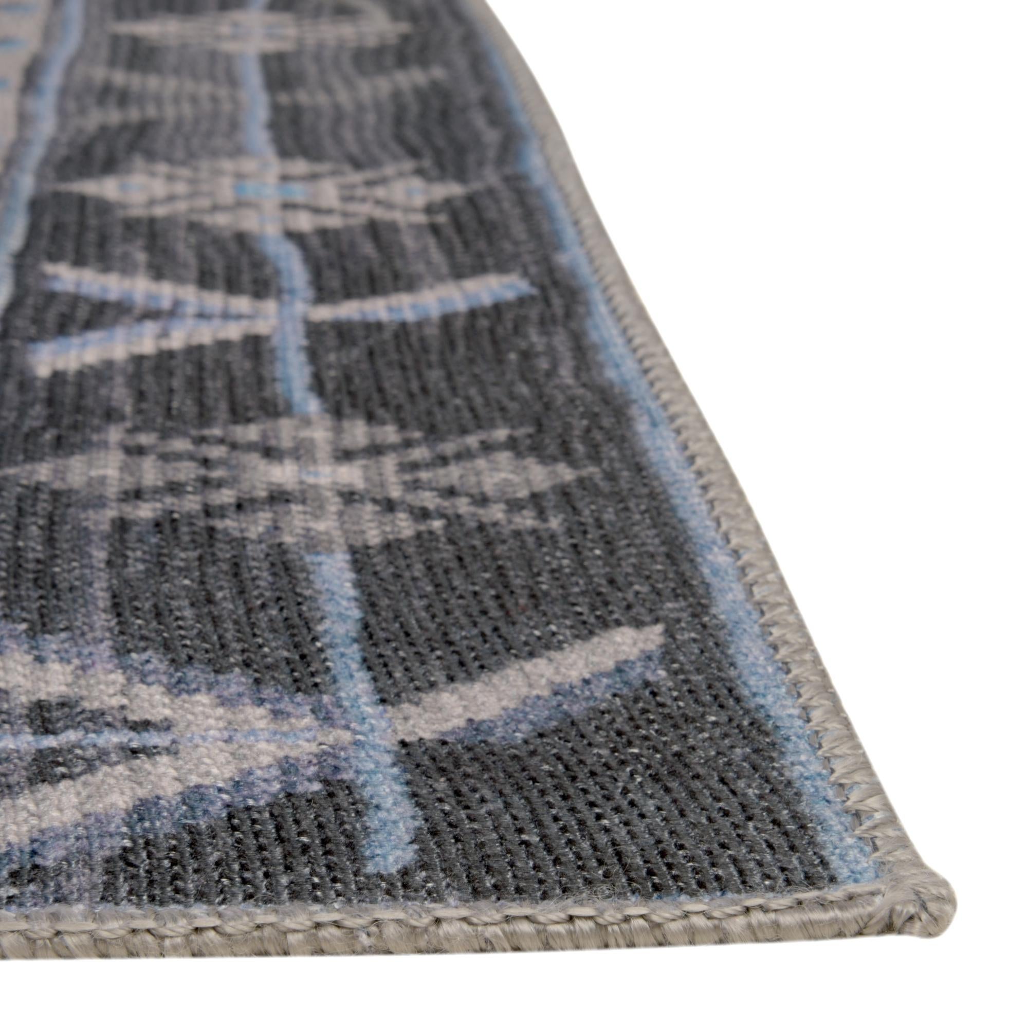 7' 6 x 7' 6 Washable Timeless Octagon Rug