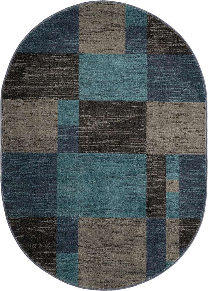 4' 1 x 6' 1 Equinox Oval Rug