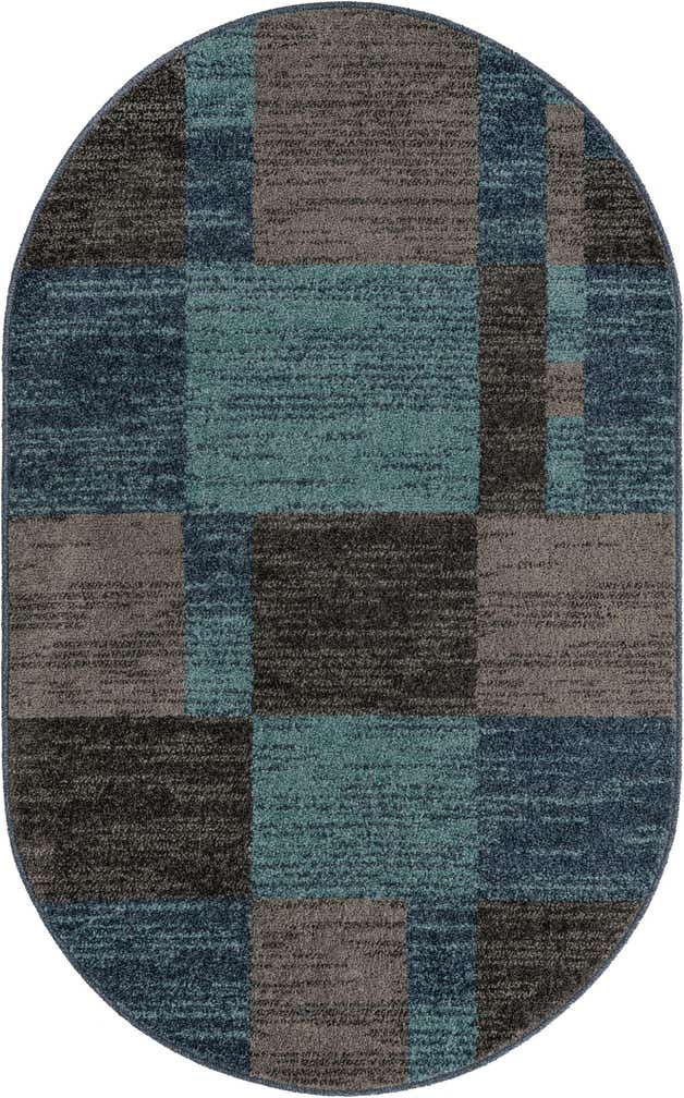 3' x 5' 3 Harvest Oval Rug