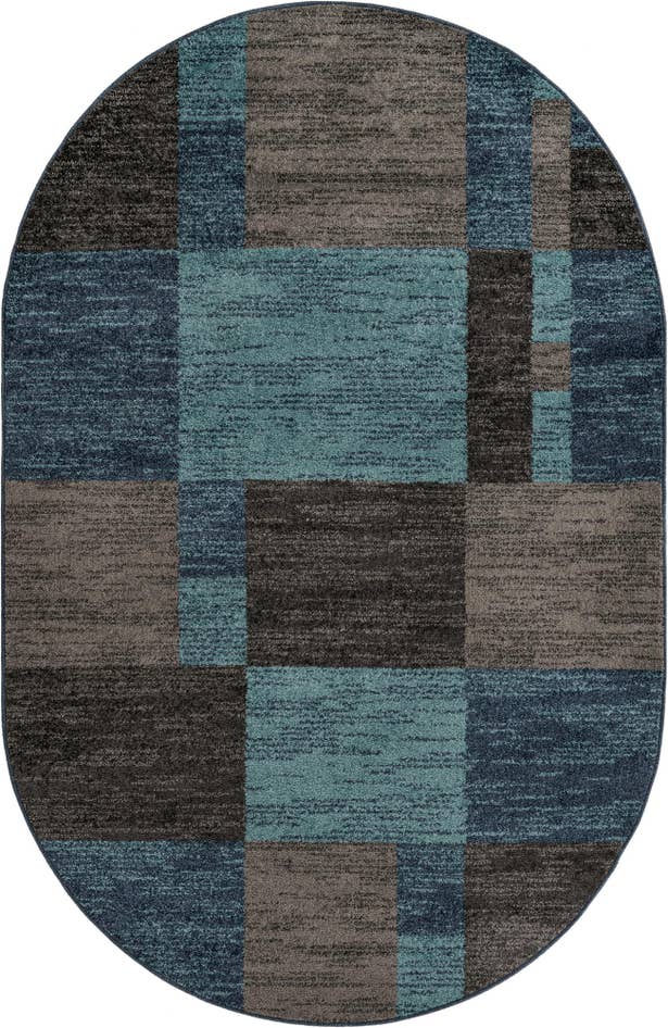 Detail image of 5' 3 x 8' Harvest Oval Rug