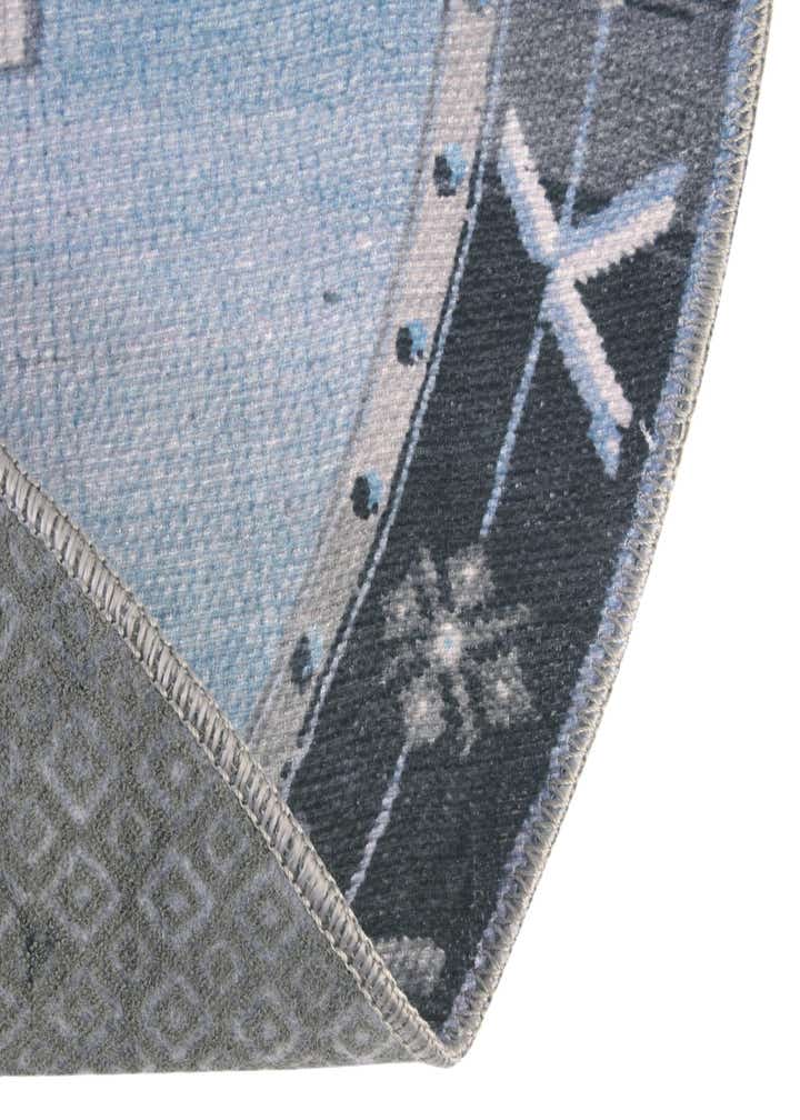 4' x 6' Washable Timeless Oval Rug