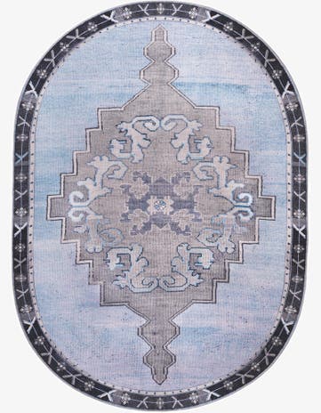 7' 6 x 10' 6 Timeless Oval Rug