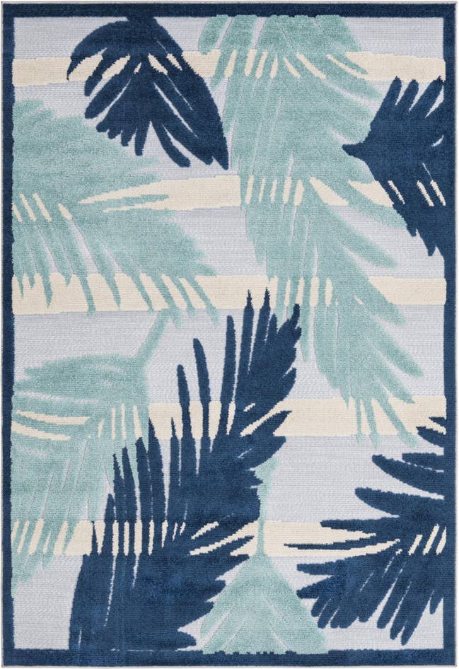 Detail image of 5' 3 x 8' Easy-Clean Aruba Indoor / Outdoor Rug