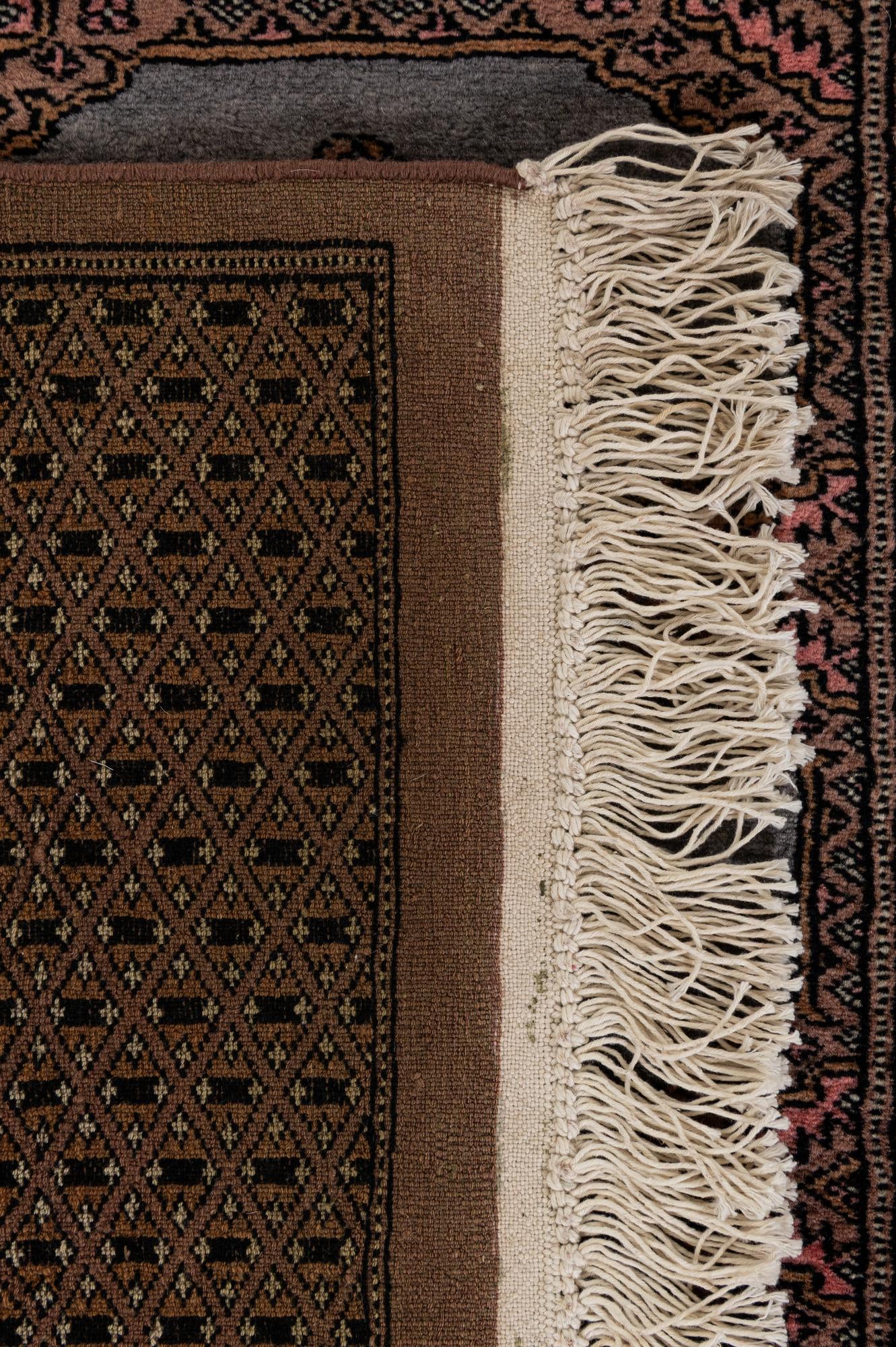 4' 4 x 6' 2 Hand Knotted Bokhara Wool Rug