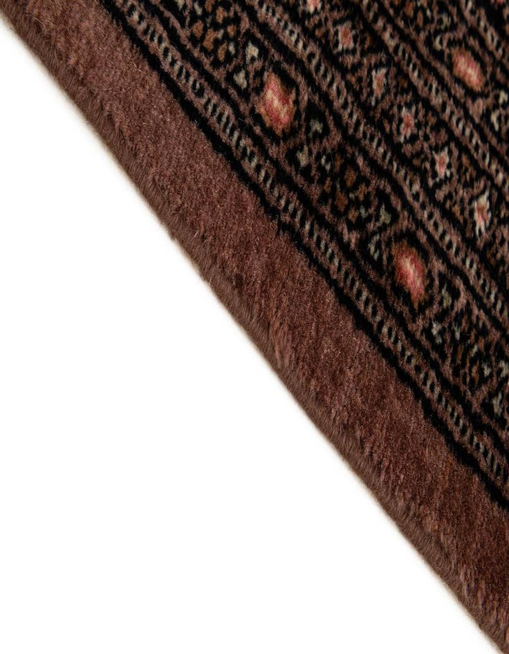 Detail image of 4' 4 x 6' 2 Hand Knotted Bokhara Wool Rug