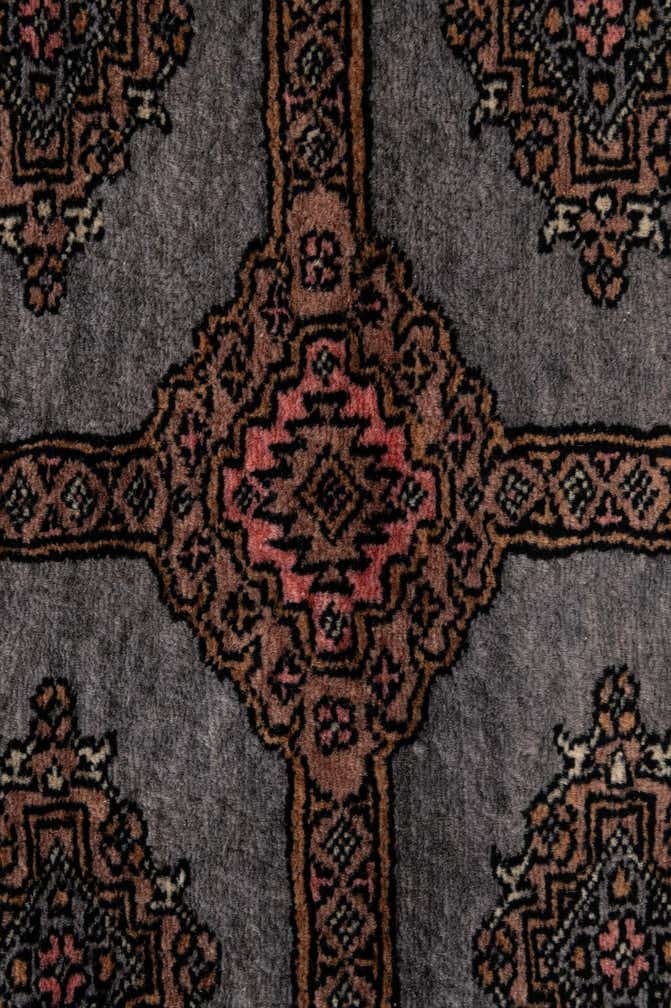 4' 4 x 6' 2 Hand Knotted Bokhara Wool Rug