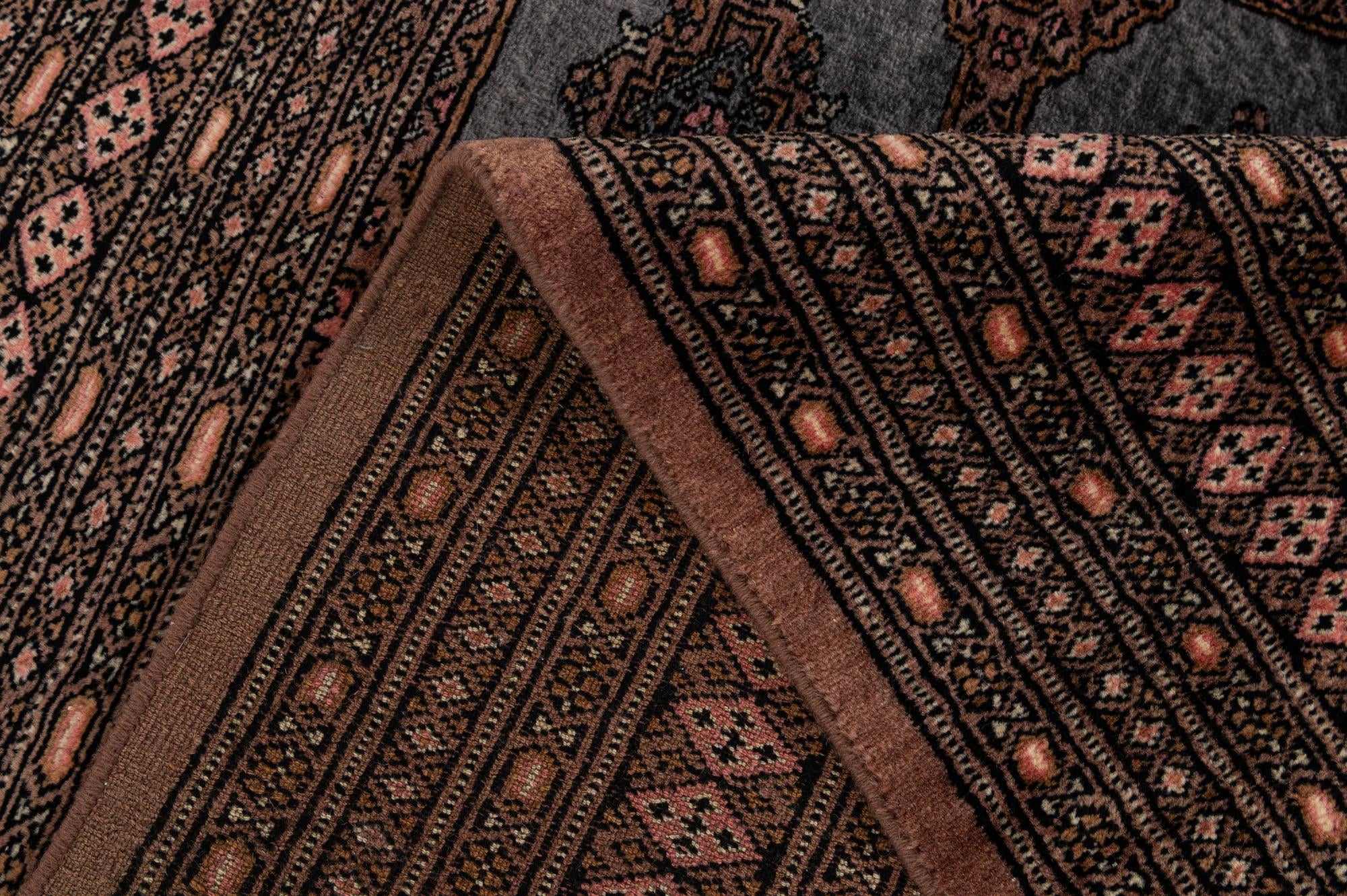 4' 4 x 6' 2 Hand Knotted Bokhara Wool Rug