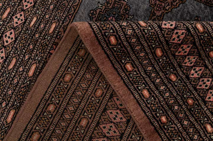 4' 4 x 6' 2 Hand Knotted Bokhara Wool Rug