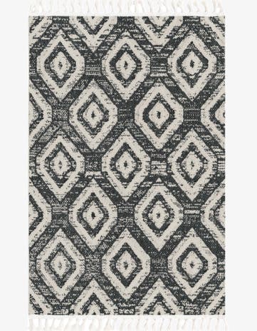 Blue Gray Cherokee Rug