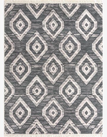 Blue Gray Cherokee Rug