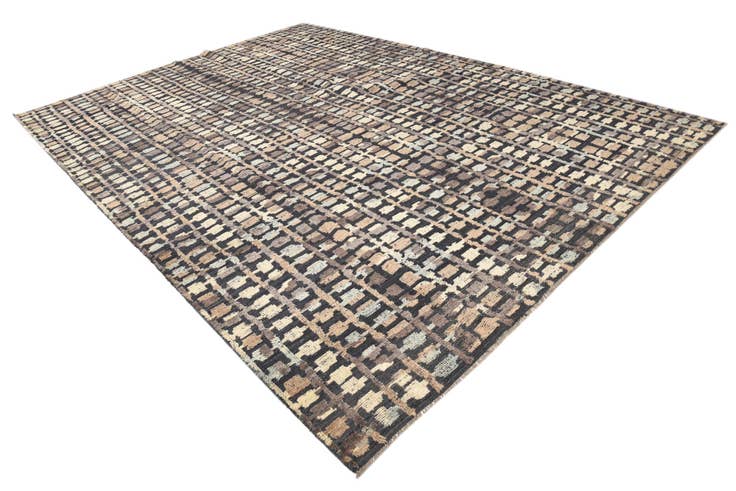 Detail image of 10' 2 x 14' 2 Hand Knotted Darya Wool Rug