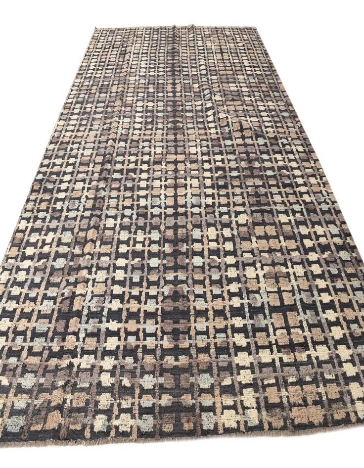 Detail image of 10' 2 x 14' 2 Hand Knotted Darya Wool Rug