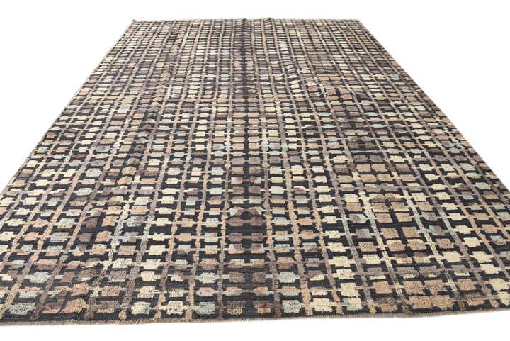 10' 2 x 14' 2 Hand Knotted Darya Wool Rug