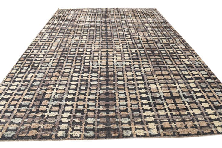 Detail image of 10' 2 x 14' 2 Hand Knotted Darya Wool Rug