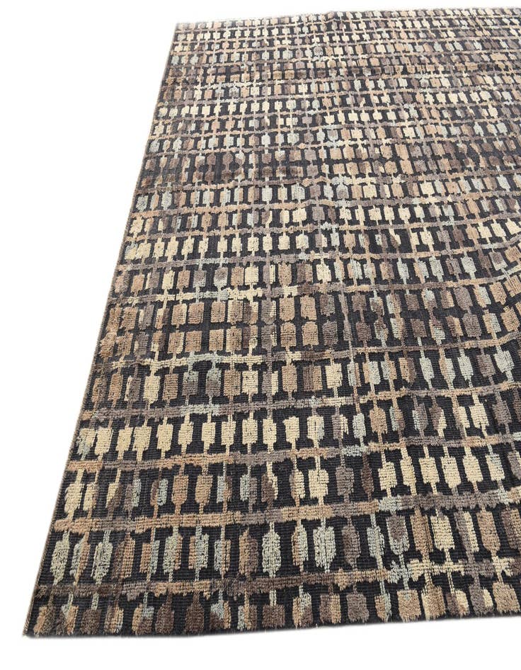 Detail image of 10' 2 x 14' 2 Hand Knotted Darya Wool Rug