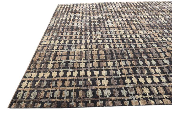 10' 2 x 14' 2 Hand Knotted Darya Wool Rug