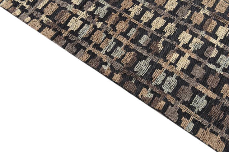 Detail image of 10' 2 x 14' 2 Hand Knotted Darya Wool Rug