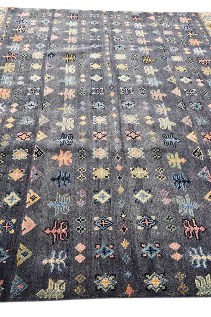 8' x 10' 2 Hand Knotted Darya Rug