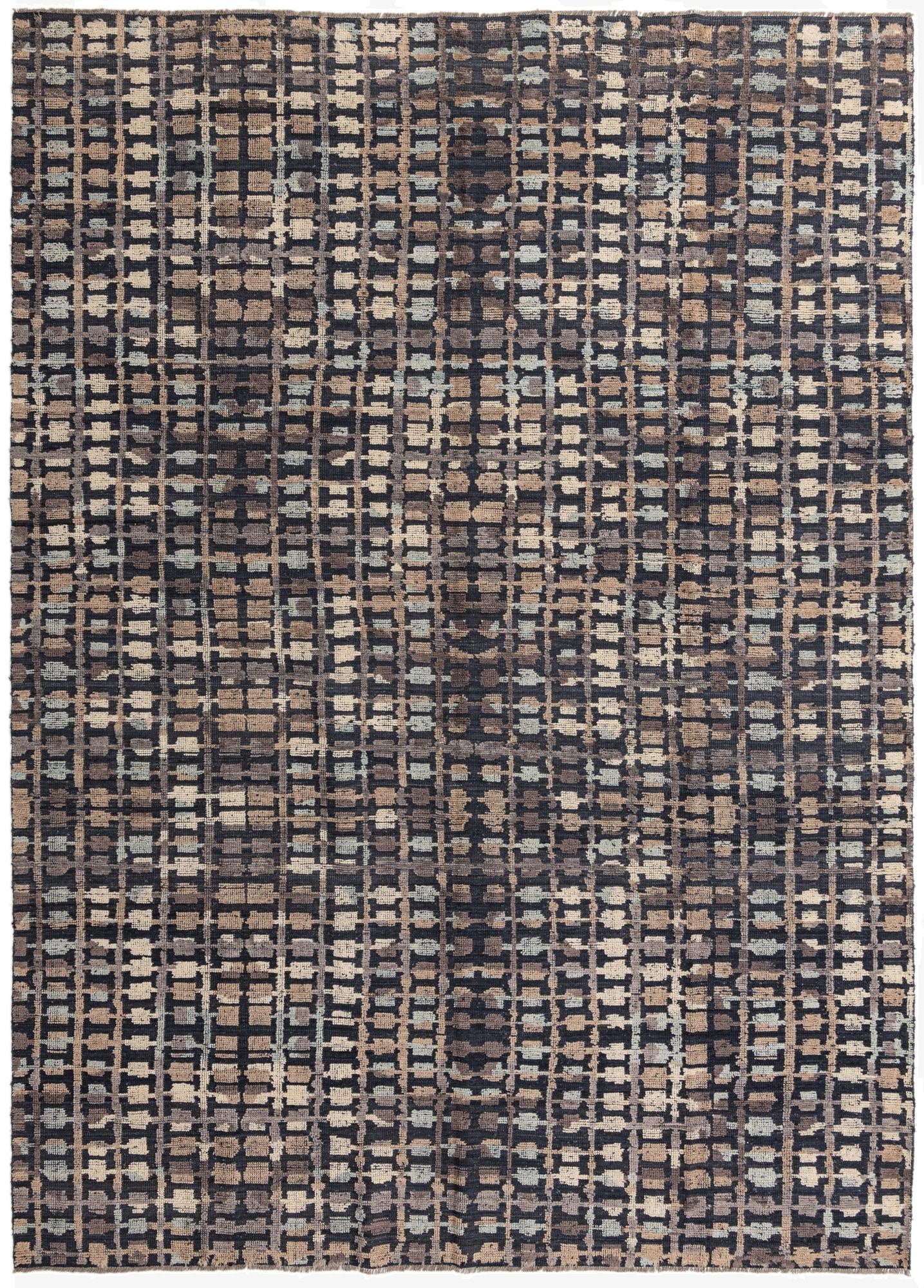 10' 2 x 14' 2 Hand Knotted Darya Wool Rug
