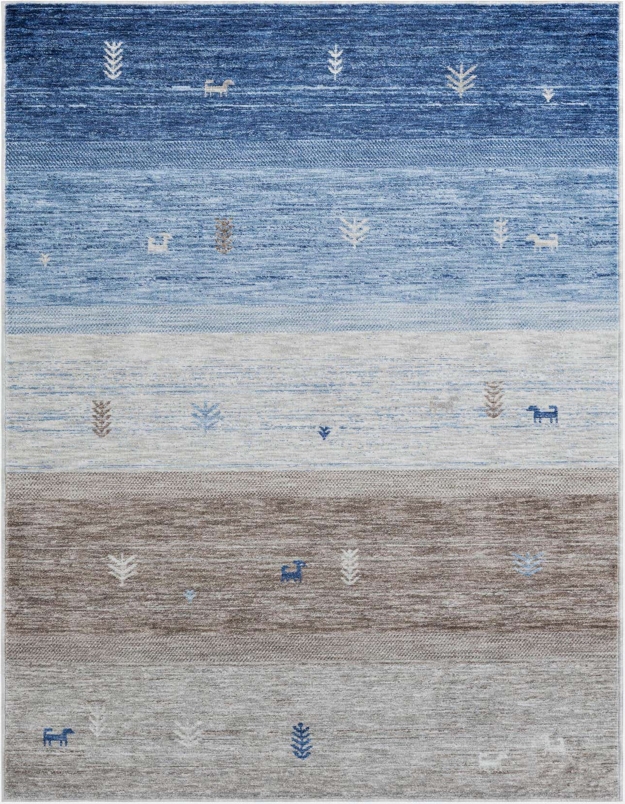 5' 3 x 8' Gabbeh Rug