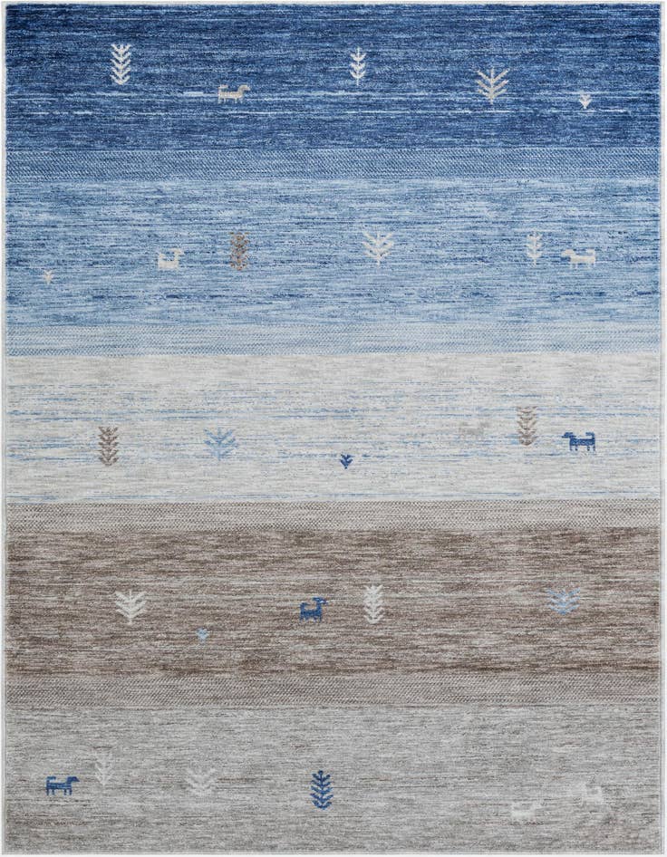 Detail image of 5' 3 x 8' Gabbeh Rug