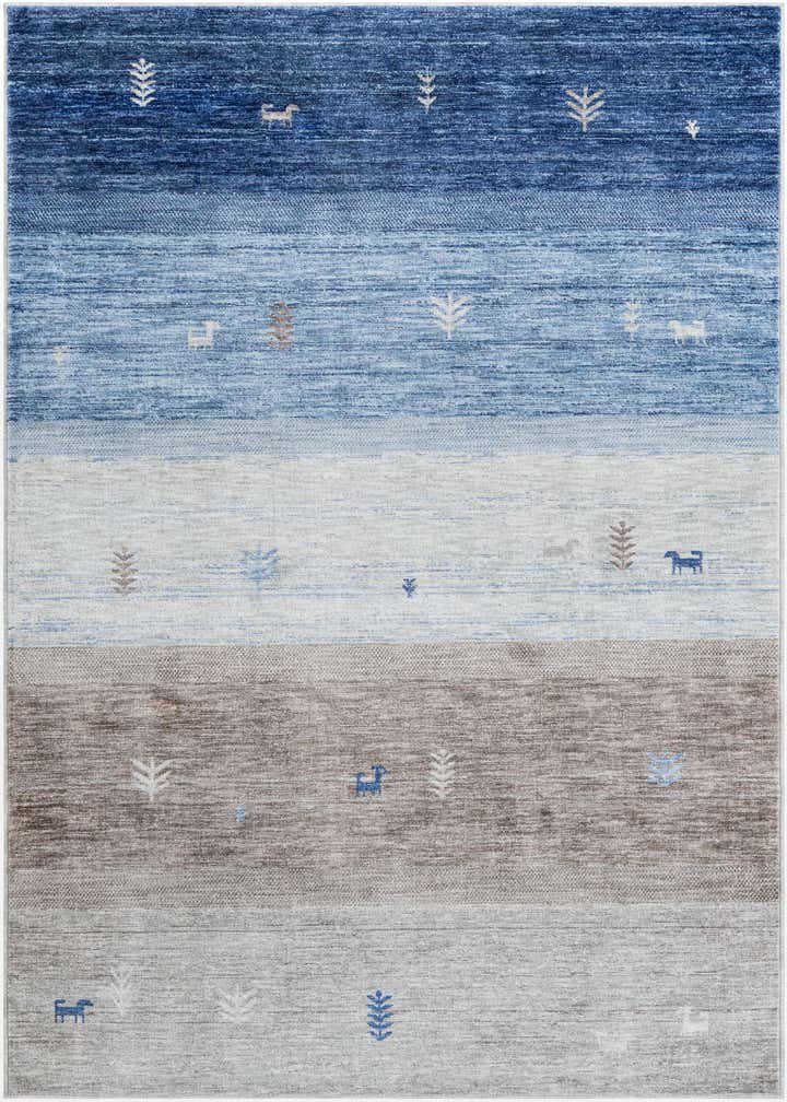 6' x 9' Gabbeh Rug