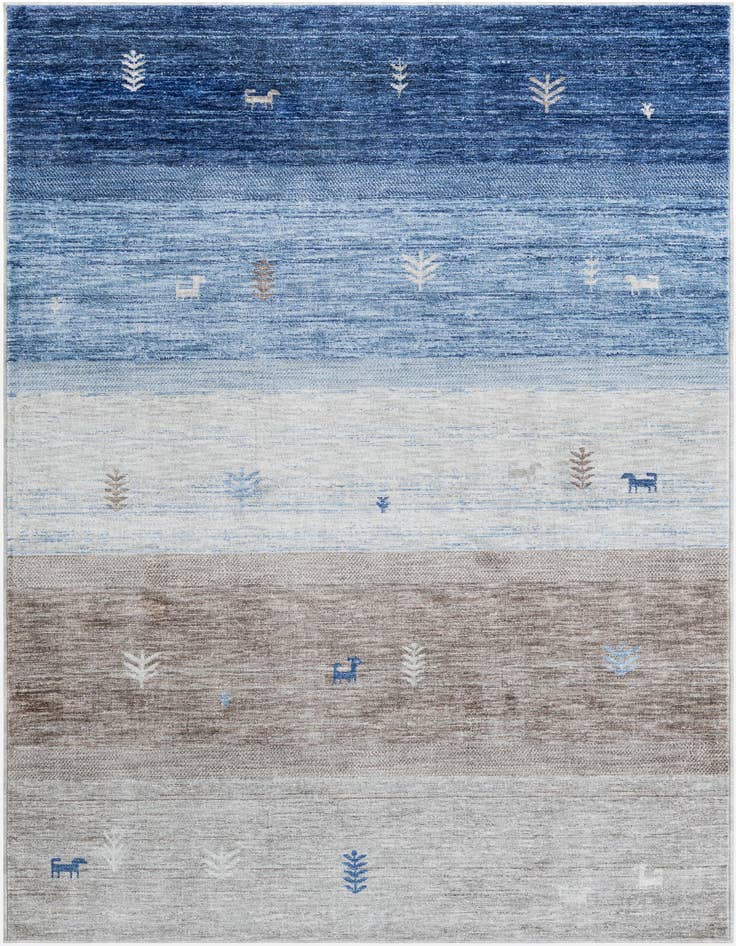 Detail image of 6' x 9' Gabbeh Rug