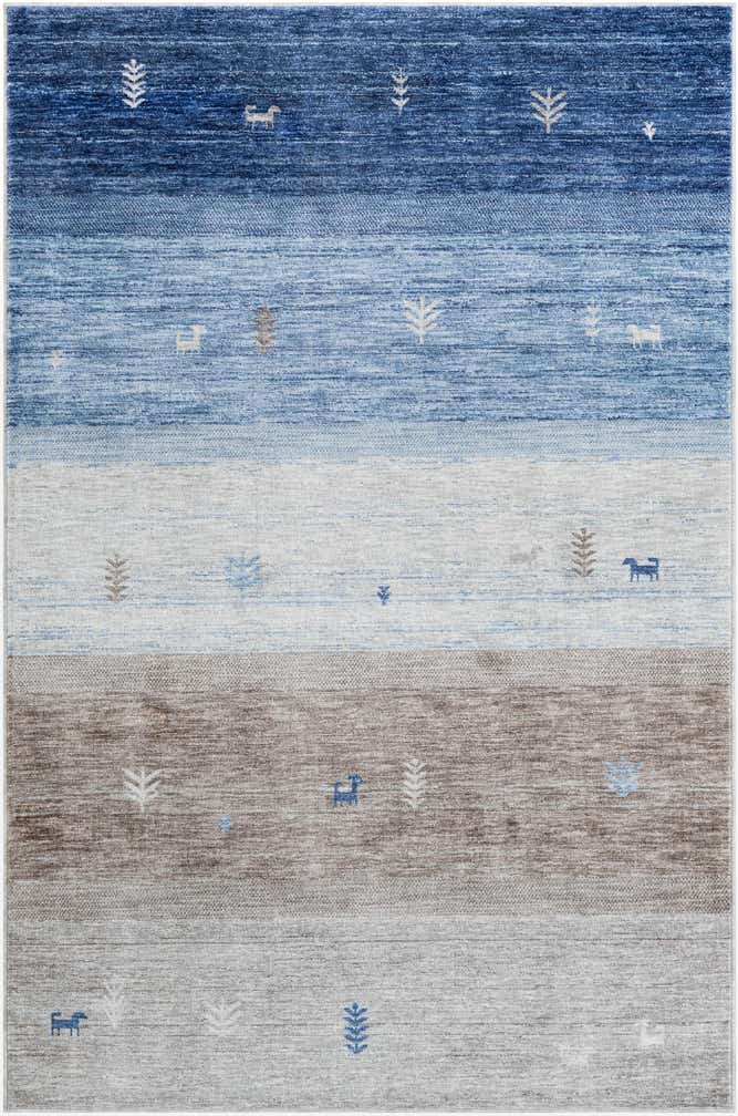 6' x 9' Gabbeh Rug