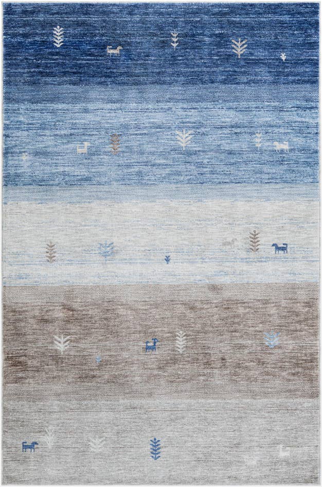 Detail image of 6' x 9' Gabbeh Rug