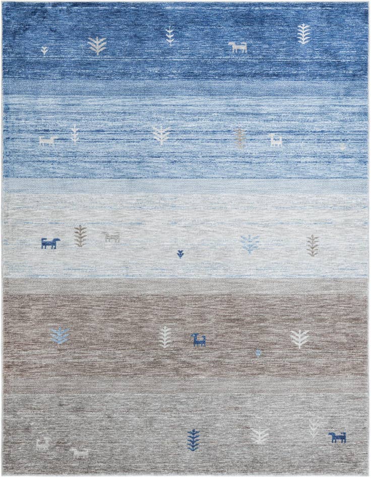 Detail image of 7' x 10' Gabbeh Rug