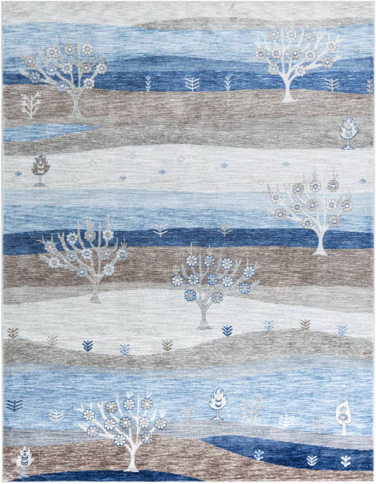 Detail image of 7' 10 x 10' Gabbeh Rug