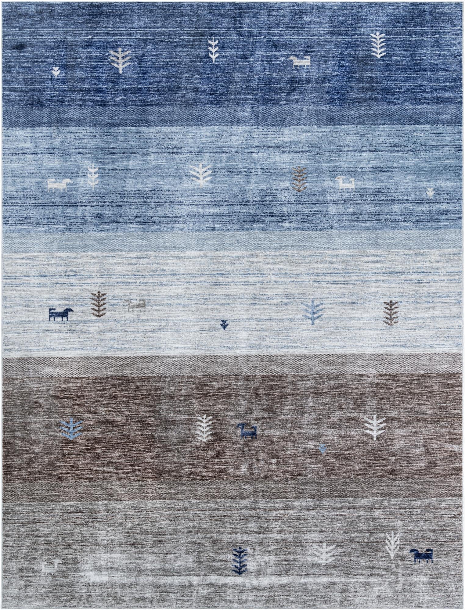 9' 10 x 13' 1 Gabbeh Rug