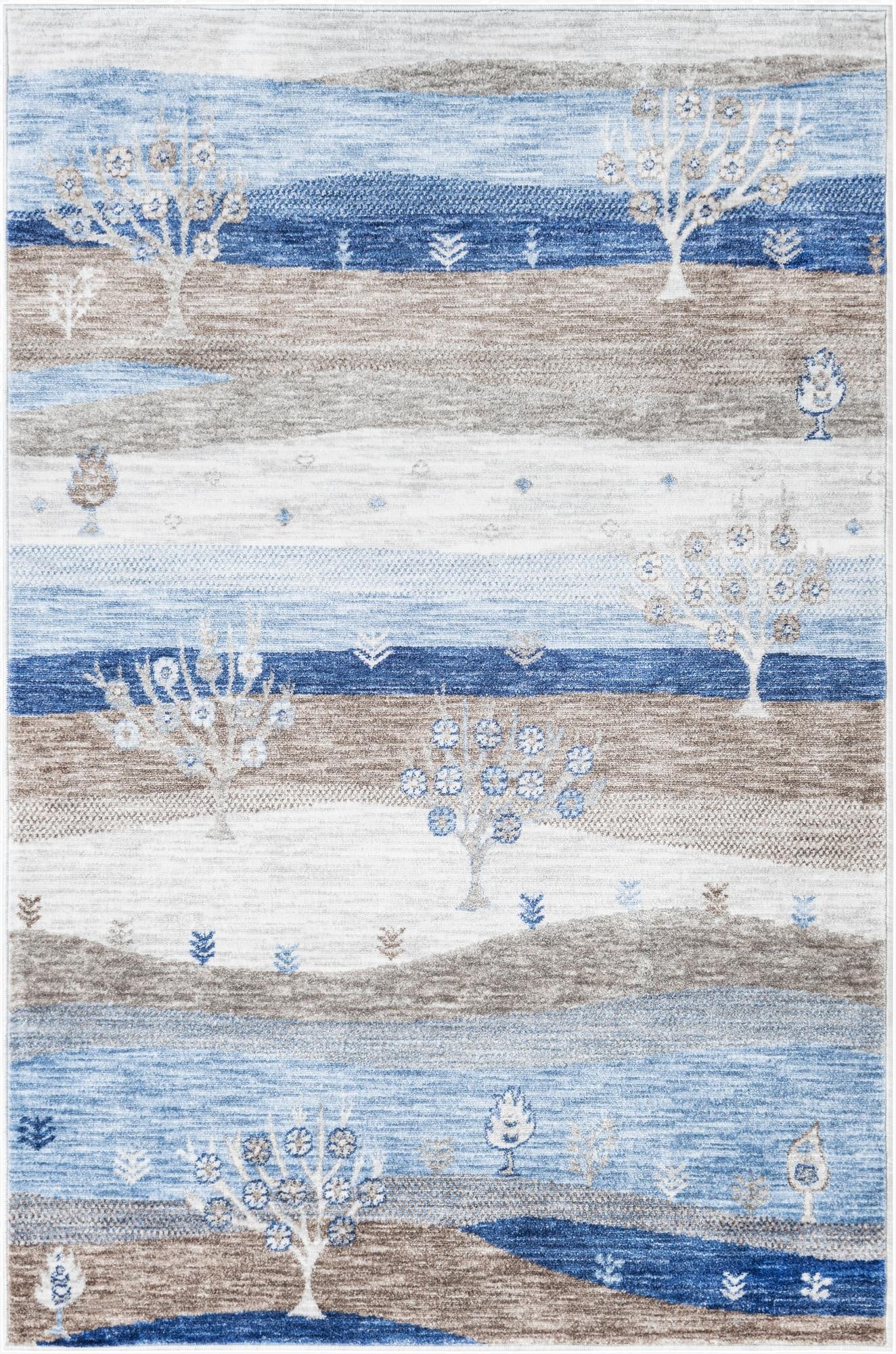 4' 1 x 6' 1 Gabbeh Rug