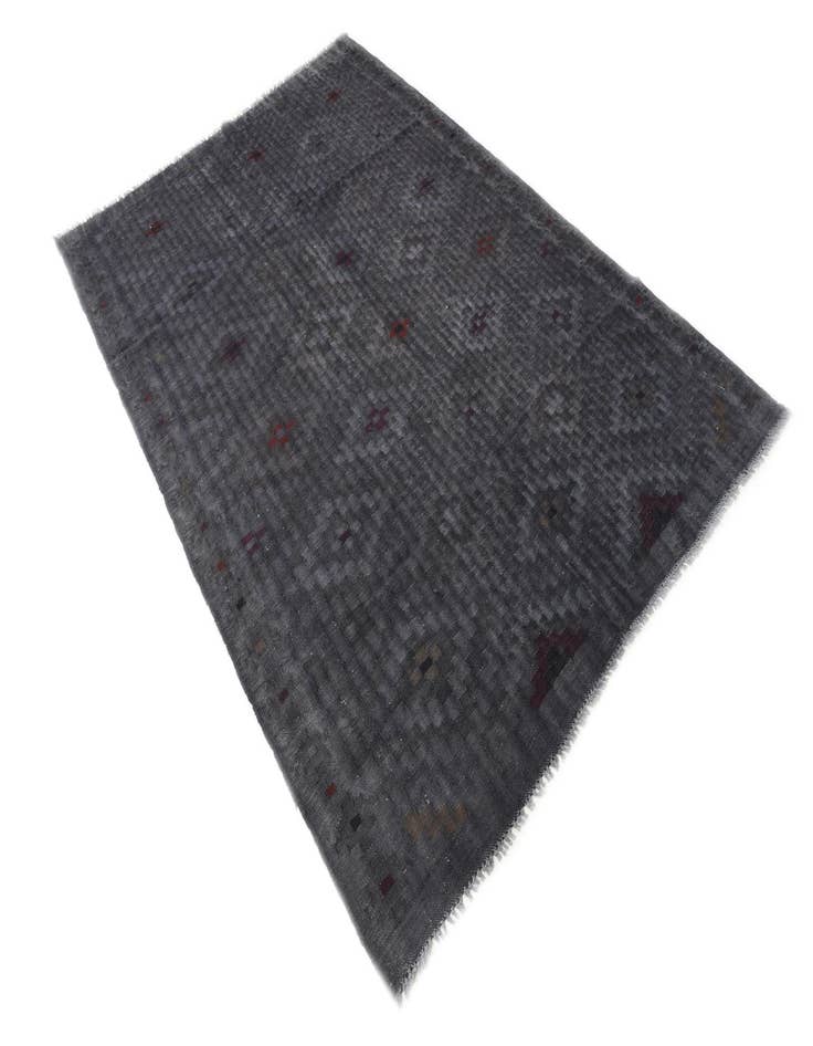 Detail image of 5' 4 x 7' 8  Hand Woven Kilim Fars Rug