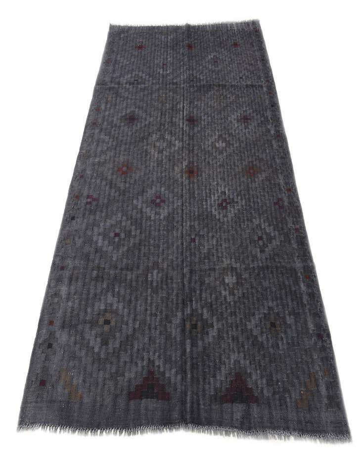 Detail image of 5' 4 x 7' 8  Hand Woven Kilim Fars Rug