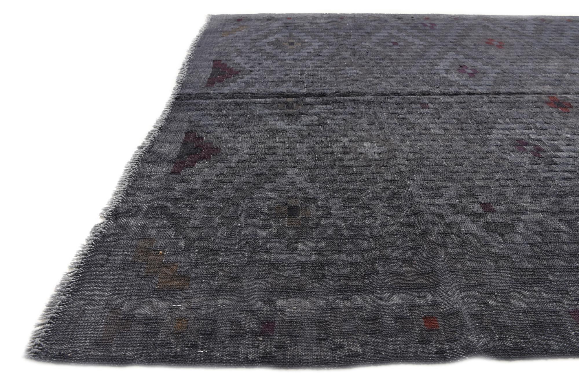 165cm x 235cm Tejido a mano Kilim Fars Alfombra